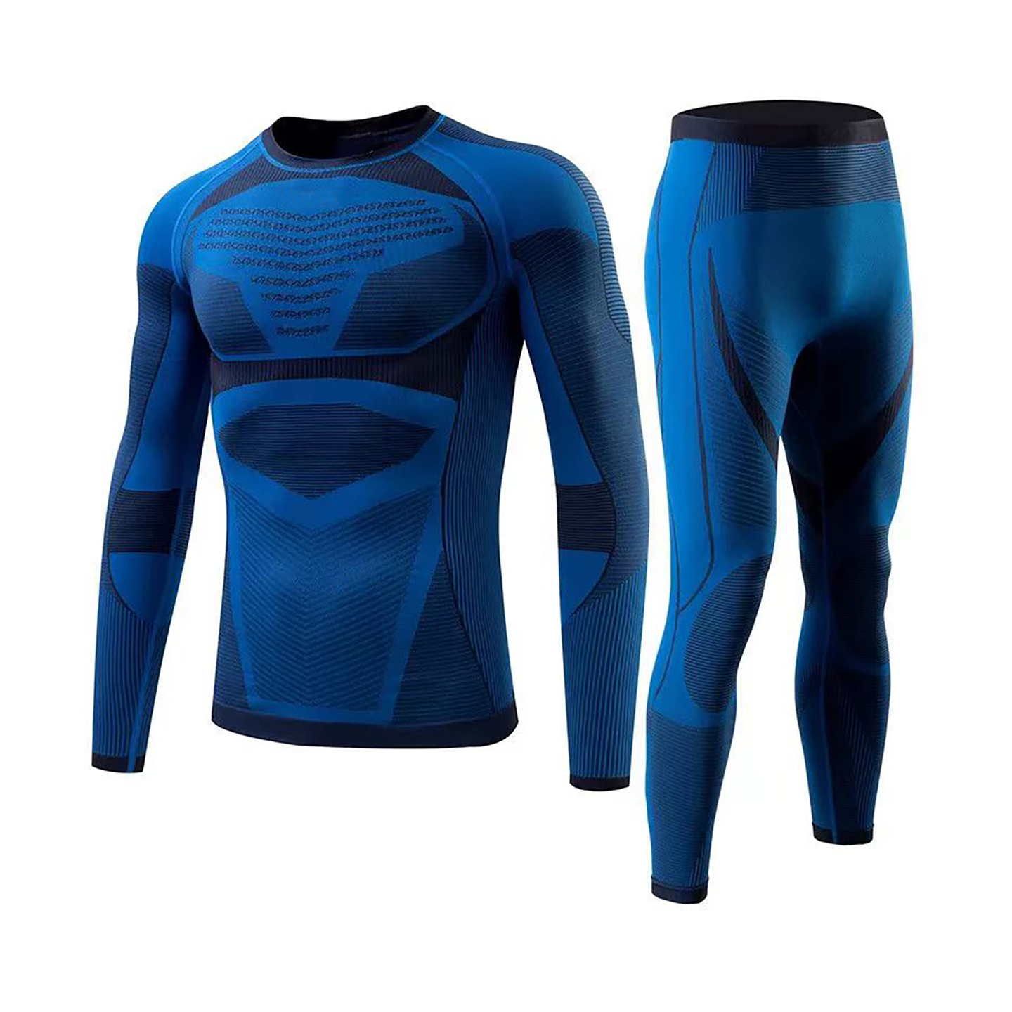 Compression Long Pant - Herren Schnelltrocknende Sportbekleidung Fitness Gym-Shirts Elastische