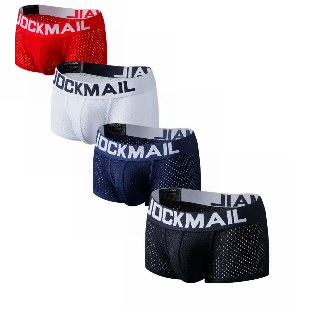 Multi Pack Underwear - JOCKMAIL 4 Teile/los Boxer Männer Mesh