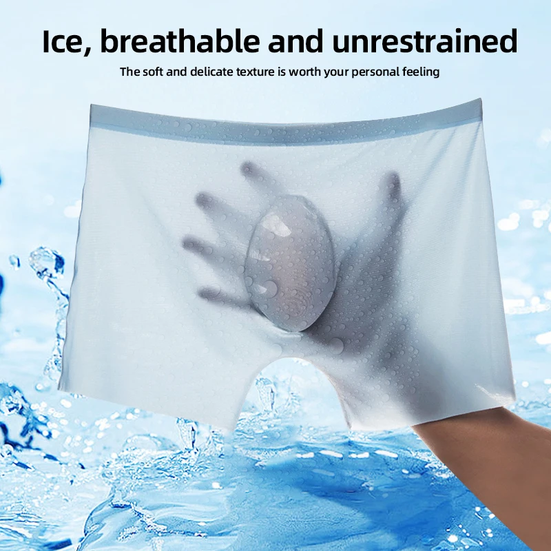 4 Teile/los Männer Sommer Eis  – Multi Pack Underwear Bewertung und Preis