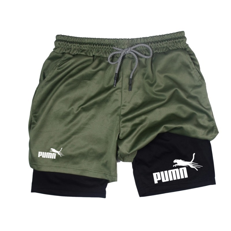 Sommer atmungsaktive Zwei-in-E – Compression Shorts Athletes Bewertung und Preis