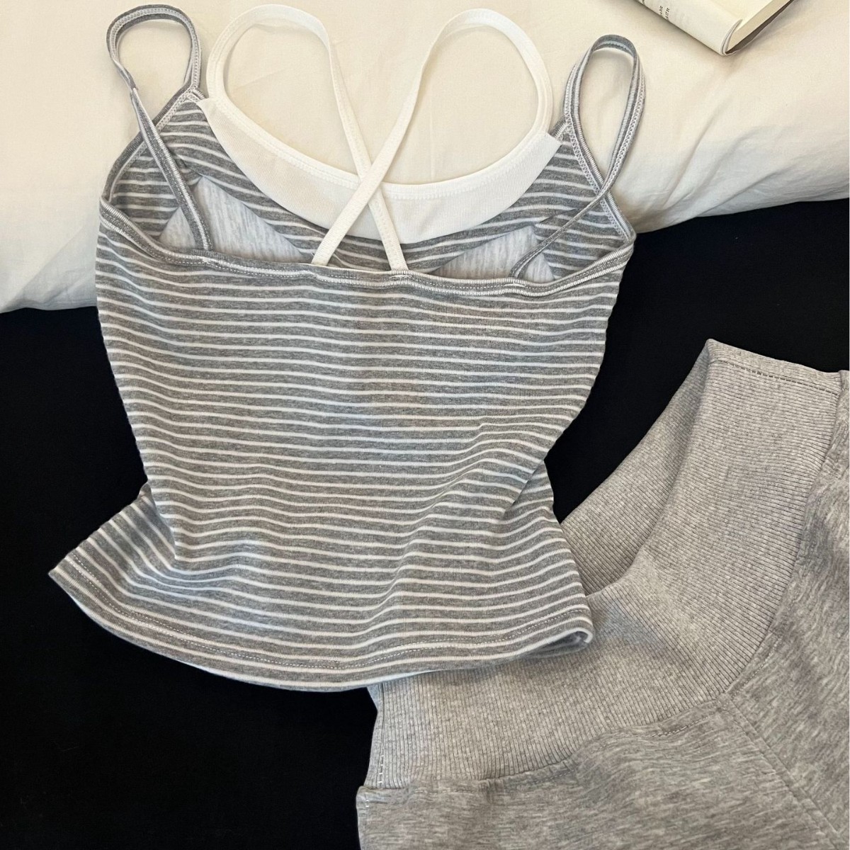 Bequemes, Einfaches Gestreifte – Suspender Tank Top Bewertung und Preis