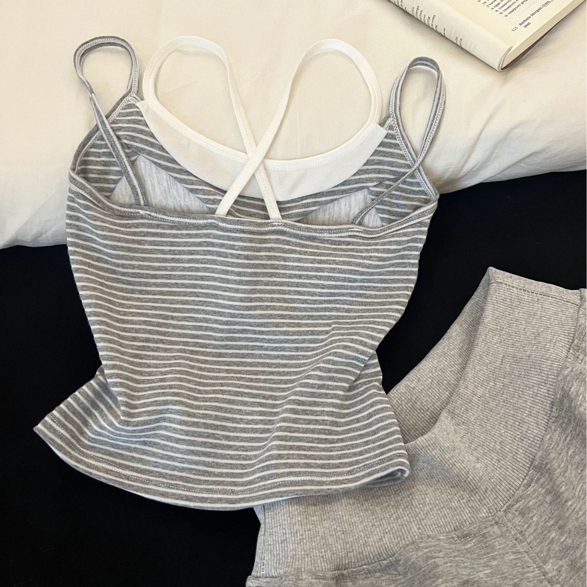 Bequemes, Einfaches Gestreifte – Suspender Tank Top Bewertung und Preis