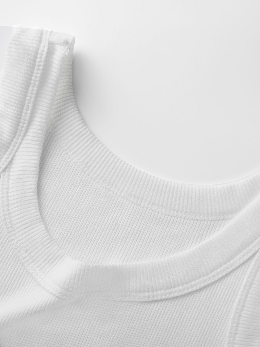 Personalisierbare Ärmellose So – Tank Top Ribbed Bewertung und Preis