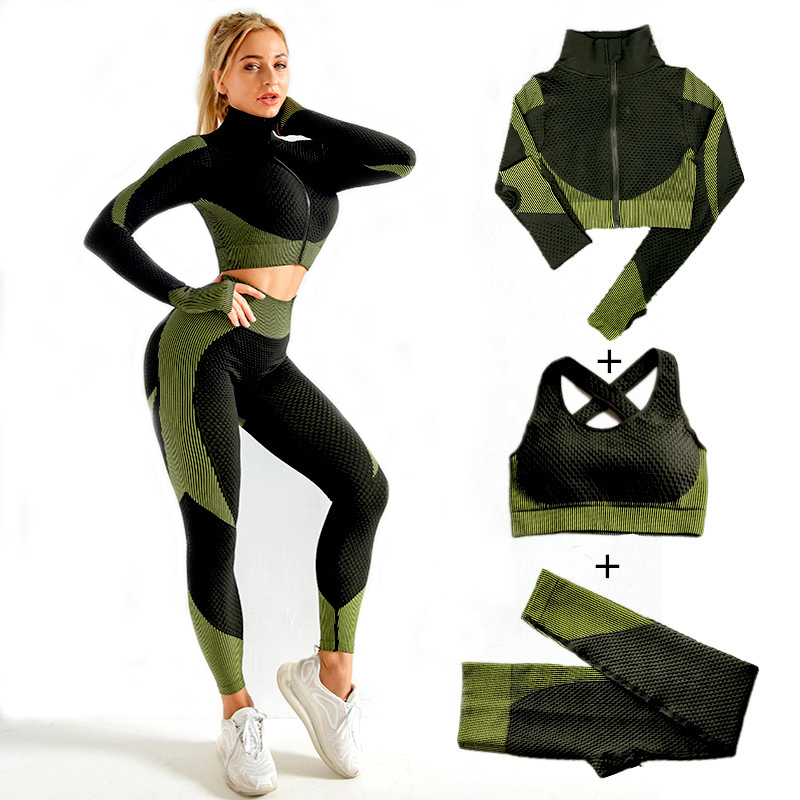 Frauen Nahtlose Yoga-Sets 2Pcs – Compression Long Pant Bewertung und Preis