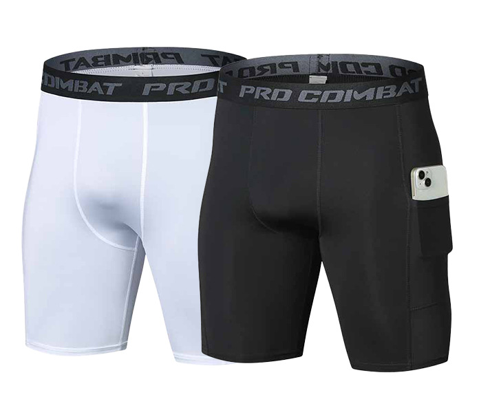 Herren Gym-Shorts mit Taschen  – Compression Shorts Athletes Bewertung und Preis