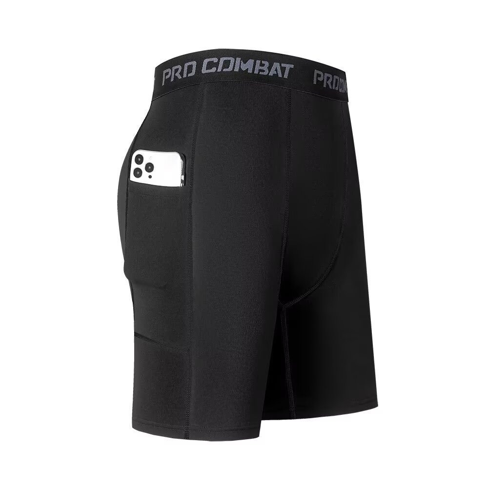 Herren Gym-Shorts mit Taschen  – Compression Shorts Athletes Bewertung und Preis