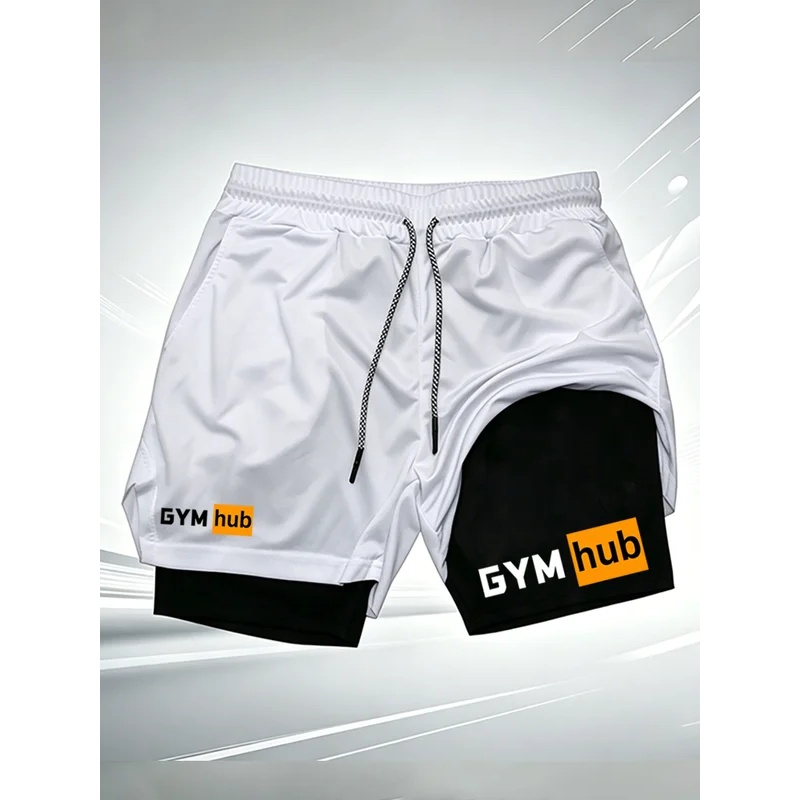 Herren GYM Hub 2-in-1 Doppella – Compression Shorts Athletes Bewertung und Preis