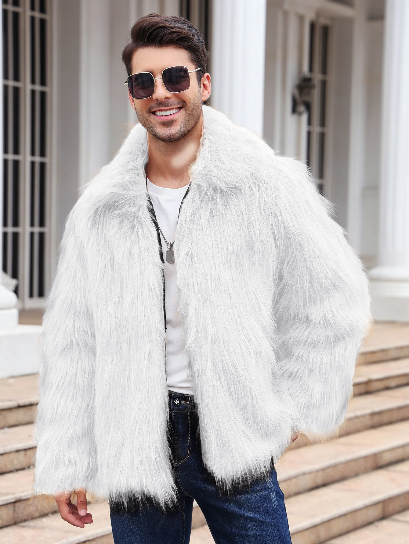 Männer Faux Fuchs Pelz Jacke M – Thermal Long John Bewertung und Preis